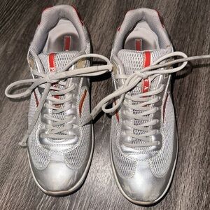 Prada America cup grey vintage sneakers
